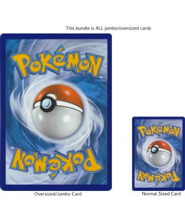 Golden Groundhog TCG Bundle - 10 Oversize/Jumbo Cards (Random Basic, Promo, Ultra Rare V, GX Cards) - Buy Online on GoSupps.com