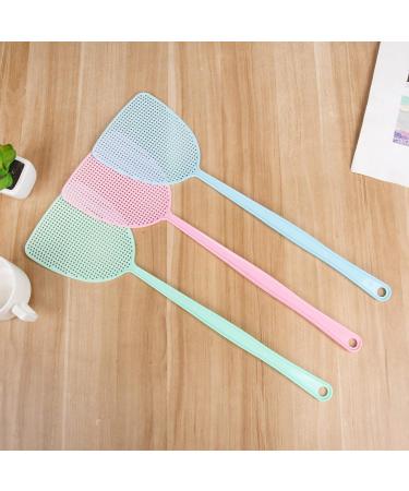 Flexible & Durable 3-Pack Manual Fly Swatter Set in 3 Colors - Buy Online on GoSupps.com
