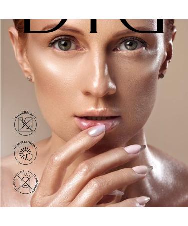 Didier Lab - Premium Blue Solid Builder Gel for Nails - Hard Gel Builder for Extension - Nail Strengthener - LED UV Builder Gel for Nails - Split Nail Repair - Nail Hardener Gel 15 ml 15 ml (Pack of 1) Blue - Buy Online on GoSupps.com