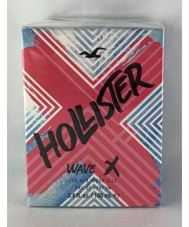 Hollister Wave X for Women - 3.4 oz EDP Spray