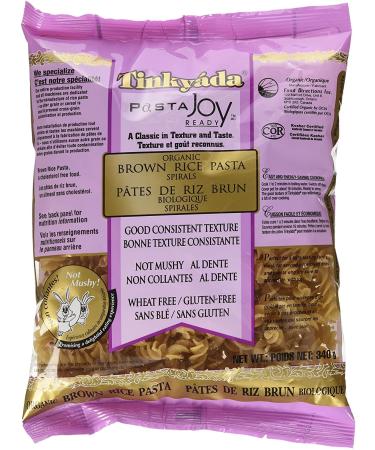 Tinkyada Gluten Free Organic Brown Rice Pasta Spirals, 12-Ounce (Pack of 6) 12 Ounce (Pack of 6)