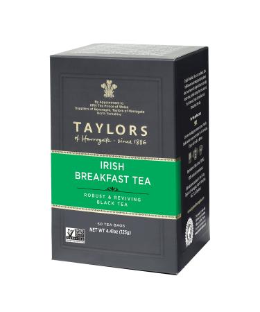 Taylors of Harrogate Irish Breakfast, 50 Teabags Irish Breakfast 50 Count (Pack of 1)