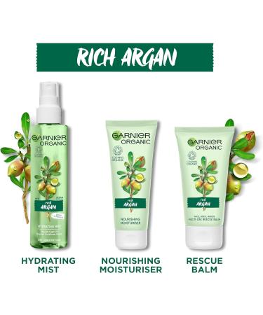 Garnier Organic Argan Hydrating Face Mist for Dry & Sensitive Skin - 150ml - Buy Online on GoSupps.com