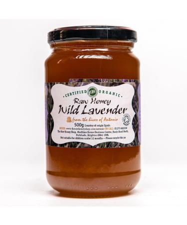 Antonio's Raw Certified Organic Wild Lavender Honey |Pure Wilderness Honey |Unpasteurised |Single Origin |The Raw Honey Shop |(500g) Wild Lavender 500 g (Pack of 1) - Buy Online on GoSupps.com