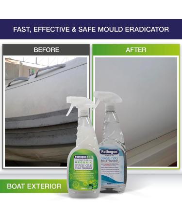 Liquipak Mould Remover Spray 2x750ml - Two-Stage Treatment, Prevents Mold, Non-Toxic & Eco-Friendly | Odourless Disinfectant - Buy Online on GoSupps.com