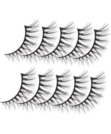 LALAFINA 20 Pairs Fake Eyelashes Lash Mascara Eyelash Kits Makeup Mascara Eye Lash Strip Lash Fake 3d Make up 1 count (Pack of 1) As Shownx2pcs - Buy Online on GoSupps.com