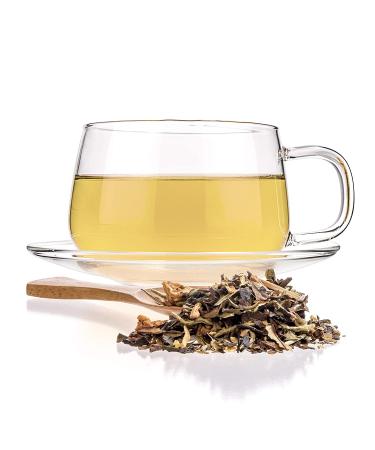 Tealyra White Ayurvedic Chai Tea - Sweet & Spicy Blend with Cinnamon & Ginger - Antioxidant-Rich White Tea - Low Caffeine - 112g (4oz) Pack of 1 - Buy Online on GoSupps.com