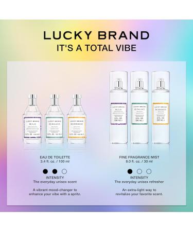 Lucky Brand Re/Balance The New Sustainably-Inspired & Harmonious Mood-Evoking Unisex Fine Fragrance Mist For Women & Men 8.0 Fl Oz (Pack of 1) Lucky Re/Balance 8 Fl Oz (Pack of 1) - Buy Online on GoSupps.com