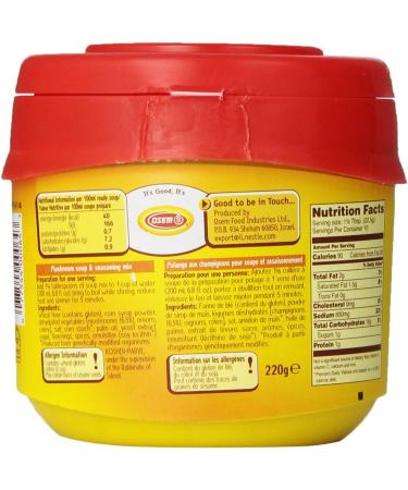 Osem Mushroom Soup & Seasoning Mix 400g - Premium Quality Ingredients - Buy Online on GoSupps.com