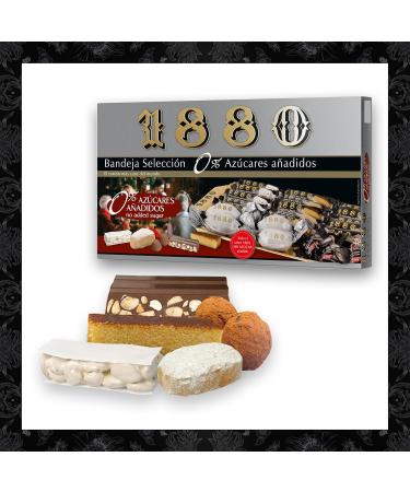 1880 - Selection tray 0% added sugars box the world's most expensive nougat in the world supreme quality Christmas selecti - Buy Online on GoSupps.com