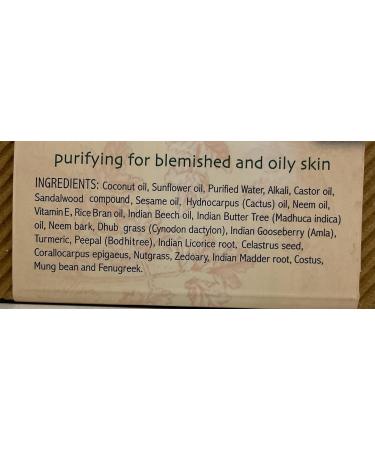 Buy Auromere Ayurvedic Sandalwood Soap Set of 3 - Natural Luxury Bar Soap for Healthy Skin | International Shipping Available - Buy Online on GoSupps.com