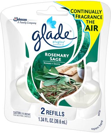 Glade Plugins Scented Oil - Rosemary Sage | 1.34 Fl Oz | International Shipping Available - Buy Online on GoSupps.com