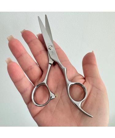 Shogun Ergo Premium Japanese 440C Steel Hair Scissors - Professional Barber Salon Shears for Hairdressers Barbers and Salon Use 5.0" - Buy Online on GoSupps.com