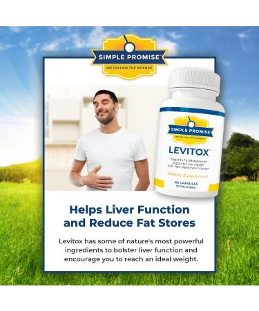 Simple Promise Cleanse & Metabolism Bundle Supports Digestive Health & Metabolic Function PuraBurn & Levitox for Liver Support Gut Balance & Energy 60 Capsules Each (30-Day Supply) - Buy Online on GoSupps.com