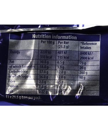Cadbury Twirl Chocolate Bar 11 x 21.5 g - Buy Online on GoSupps.com
