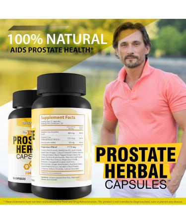 Pro Femipure Prostate Herbal Capsules - Our Best Prostate Support Supplement for Men s Health - Prostate Supplement for Prostate Health - Our Best Prostate Supplements for Men - Prostate Support - Buy Online on GoSupps.com