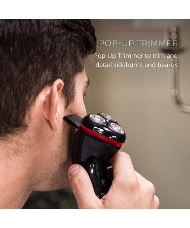 Remington PR1335B Men's Electric Razor with Precision Plus Heads and Stubble Attachment - Buy Online on GoSupps.com
