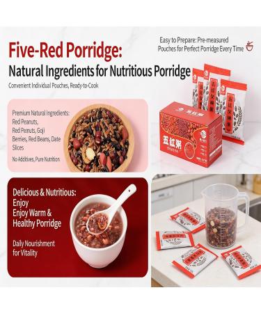 5 Sortes De Bouillie De C r ales M lang es 525 G (7 Paquets Individuels) Facile Cuisiner Avec Une Cuisini re/cuiseur Riz Petit-d jeuner/repas/collation Saine - Buy Online on GoSupps.com