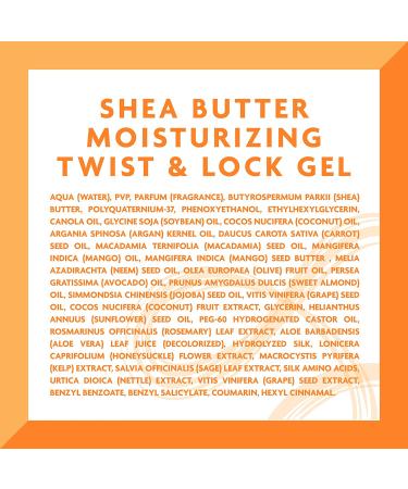 Cantu Moisturizing Twist & Lock Gel with Shea Butter 13 oz - For Natural Hair (Packaging May Vary) - Buy Online on GoSupps.com
