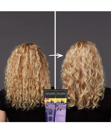 Violet Crush Purple Toner Mask for Blonde Hair - Deep Conditioning Treatment - 6 oz - SLES/Sulfate and Paraben Free - Cruelty Free - Purple Shampoo - Buy Online on GoSupps.com