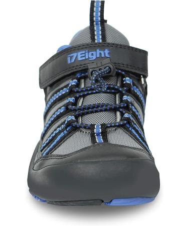 i78 Kids Sport Hiking Shoes - Lightweight Breathable Sneakers for Outdoor Activities - Blue Black - Little/Big Kid Sizes - Buy Online on GoSupps.com