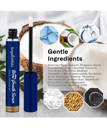 Rapid Eyebrow Growth Serum - Thicker Brows in 4 Weeks - 6-Month Supply - Buy Online on GoSupps.com