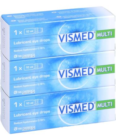 Buy Vismed Multi 3x10 ml - Soothe Dry Eyes | Fast International Shipping - Buy Online on GoSupps.com