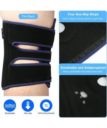 Nvorliy Plus Size Knee Braces for Pain Relief - Extra Large Adjustable Support for Arthritis Meniscus Tear ACL & Injury Recovery | Fits 3XL/4XL - Buy Online on GoSupps.com