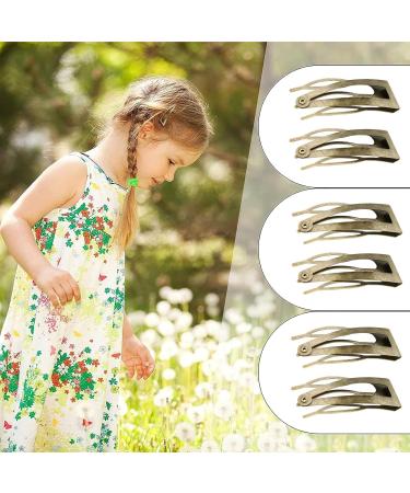 Mbsomnus Double Grip Hair Clips - 18 Piece Metal Snap Barrettes for Women and Girls - Vintage Green Hair Styling Accessories - Buy Online on GoSupps.com