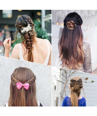 MBSOMNUS 100pcs Black Bobby Pins | U-Shaped Metal Hair Needles with Storage Box for Women & Girls - Perfect for Hairdressing Weddings & Everyday Use - Buy Online on GoSupps.com