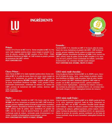 LU - The Snack Box - 1 Month of Snacks* Child - 30 Individual Cookies and Cakes - Prince Pocket Choco Prince P pito Chocol - Buy Online on GoSupps.com