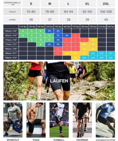 HOPLYNN Men's Compression Shorts - Quick-Drying 3/4 Running & Cycling Pants - Pack of 3 Black - Ideal for Football & Fitness - Buy Online on GoSupps.com