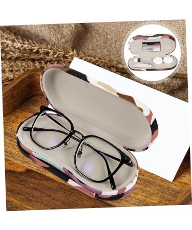 Homsfou Dual Purpose Glasses Case & Organizer - Stylish Container for Sunglasses & Eyeglasses Storage - Ideal for Home & Travel - Buy Online on GoSupps.com