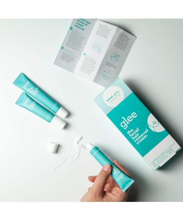 JOY Glee Women's Facial Hair Removal Kit - 2 Hair Removal Creams + Finishing Cream - Pink | 1 Count - Buy Online on GoSupps.com