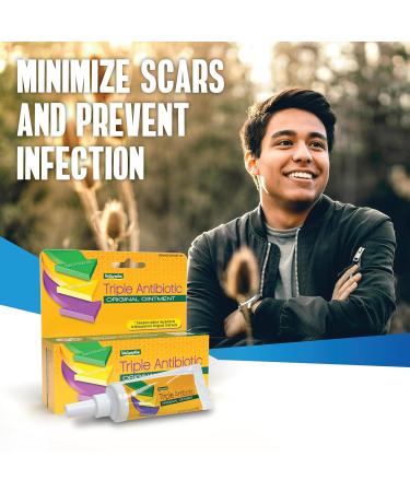 Natureplex Triple Antibiotic Ointment 1.0 oz (Pack of 6) Contains Bacitracin to Aid Wound Care Scrapes Cuts and Burns Prevents Infections Helps Healing Made in USA - Buy Online on GoSupps.com