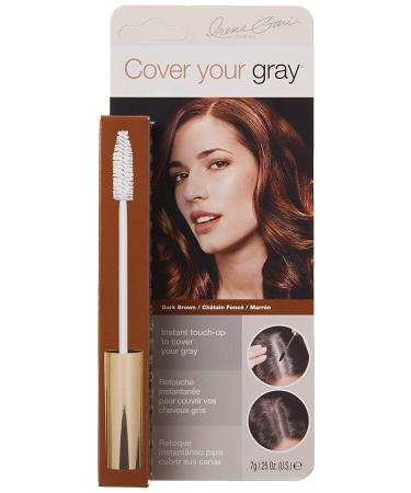 Cover Your Gray Brush-in Wand - Dark Brown - One Size (IG-BRD) - Buy Online on GoSupps.com