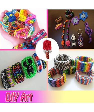 Yowamho 1581+ Loom Bands Kit: 30 Variety Colors Rubber Band Bracelet DIY Crafting Gift for Kids Boys & Girls - 1400 Bands Included - Buy Online on GoSupps.com