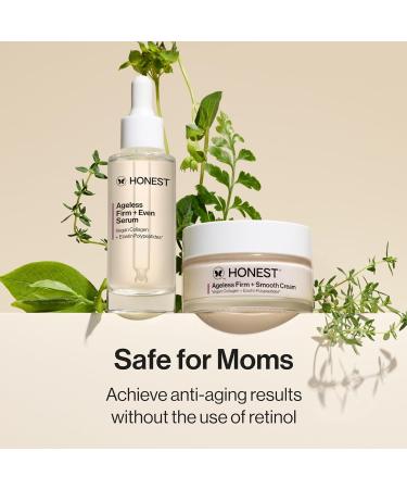 Honest Beauty Ageless Firm and Even Serum Powered by Vegan Collagen Elastin Polypeptides Firmer-Looking Skin Fragrance Free EWG Verified Cruelty-Free 1 fl oz Firming Serum 1 fl oz - Buy Online on GoSupps.com