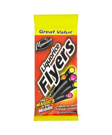 Maxilin 111g Liquorice Flyers