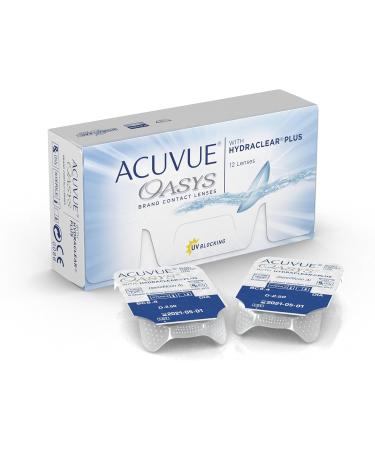 Buy Acuvue Oasys 2-Week Contact Lenses -2.50 DPT BC 8.4 UV Protection Comfortable & Moisture Retaining - 12 Lenses | International Shipping - Buy Online on GoSupps.com