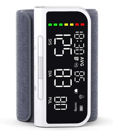 Automatic Upper Arm Blood Pressure Monitor with Large Backlit Display - Accurate Digital BP Cuff Kit with 240 Sets Memory & Charging Cord - Buy Online on GoSupps.com