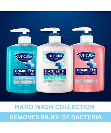 Cuticura Complete Protection Caring Floral & Fruity Antibacterial Handwash 500ml - Buy Online on GoSupps.com