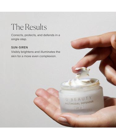 U Beauty Multimodal Defender SPF 30 | Vitamin C Face Sunscreen - Hyperpigmentation Protection and Dark Spot Remover - 1.7 oz - Buy Online on GoSupps.com