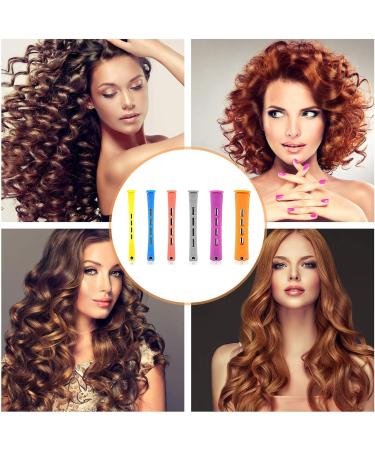 120 Pcs Perm Rods Set 6 Sizes Plastic Cold Wave Rods Heatless Perming Rods Curlers Rollers Hair Roller Rods Wave Rods for Long Short Straight Curly Natural Hair DIY Hairdressing Styling Tools - Buy Online on GoSupps.com