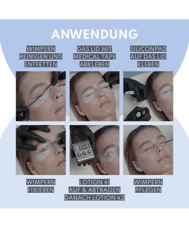 Augenmanufaktur Eyelash Lifting Refill Kit - Professional Sachets for Long Voluminous Natural Eyelashes - International Shipping Available - Buy Online on GoSupps.com