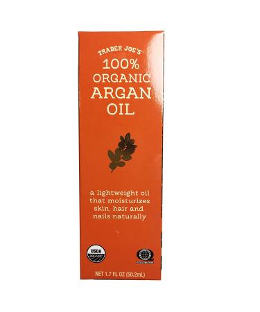 Trader Joe's 100% Organic Argan Oil 1.7 oz - Natural Moisturizer for Skin, Hair, and Nails - Buy Online on GoSupps.com