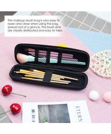 Make-up Brush Organizer Bag - Compact Holder for Makeup Brushes & Eyeshadow | Perfect for Small Cosmetics (20 x 6 x 3 cm) - Shop Internationally - Buy Online on GoSupps.com