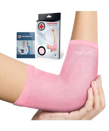 Doctor Developed Ladies Pink Elbow Compression Sleeve and Doctor Written Handbook- Relief from Tennis/Golfers Elbow & Other Elbow Conditions - Excellent Customer Support (XL) XL (Pack of 1) - Buy Online on GoSupps.com
