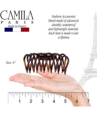 Camila Paris CP3519 Large Hair Claw Clip for Thick, Long, Wavy Hair - Strong Hold, No Slip Grip, Tortoise Shell - Made in France - Buy Online on GoSupps.com