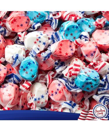 Broadway Candy Sweets Jar 800g - All American Salt Water Taffy - Individually Wrapped American Sweets - Bite Sized Candy Treats - Buy Online on GoSupps.com